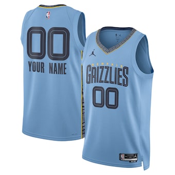 Custom Memphis Grizzlies Jersey